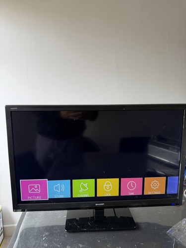 Sharp aquos led tv hdmi - hd,