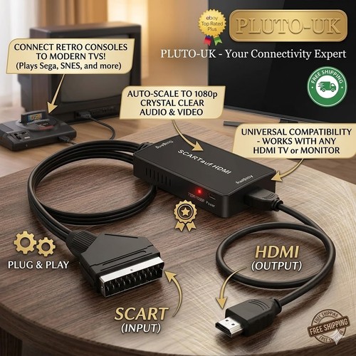 Scart hdmi converter cable - hdmi,