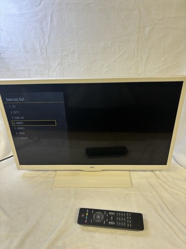 Jvc 24c660 24in white tv - 24in, hd