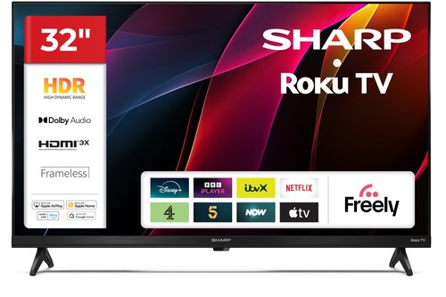 Sharp 32hd2025k roku - sharp, ready