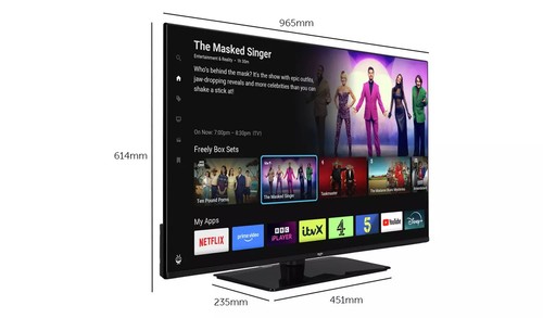 Bush inch 43ft25cb led 4k - inch,