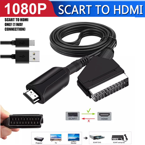 Scart hdmi converter audio - scart, to